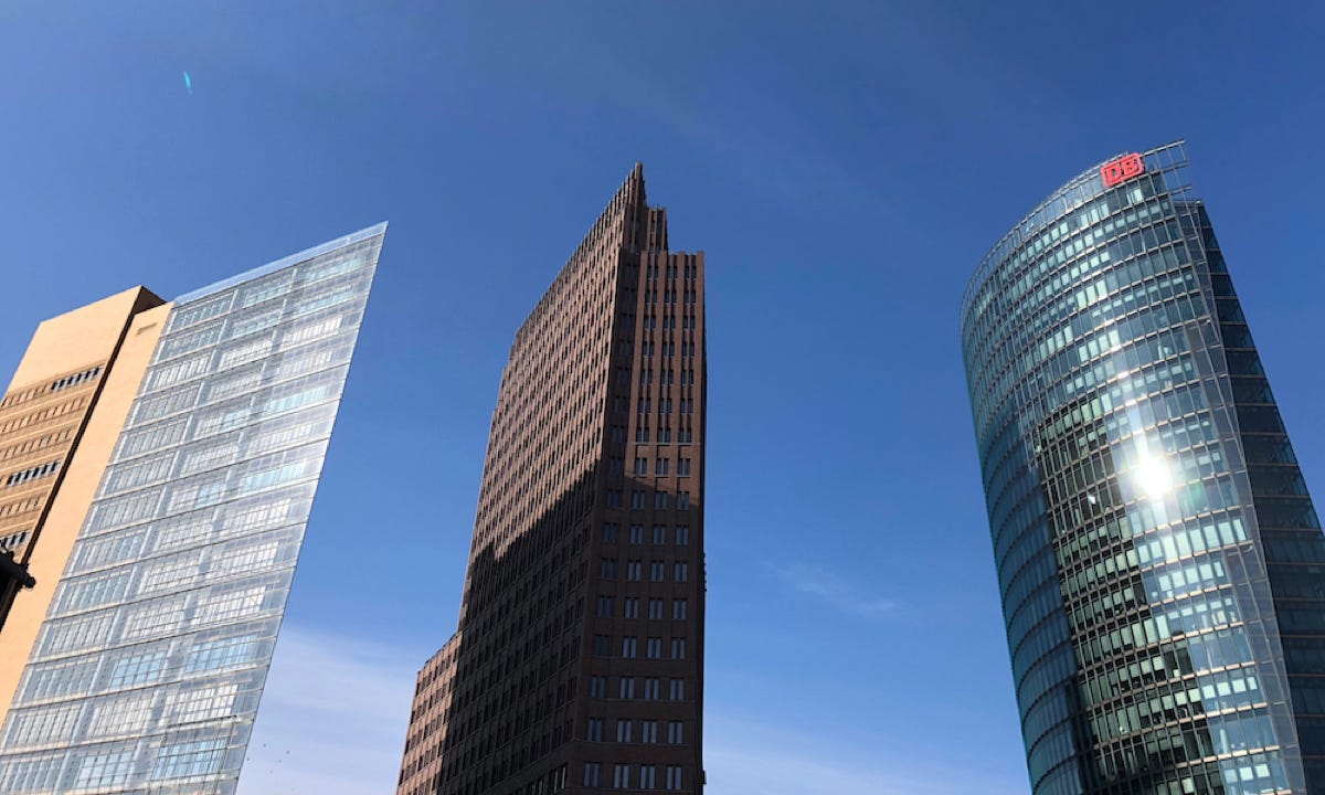 Wolkenkratzer am Potsdamer Platz