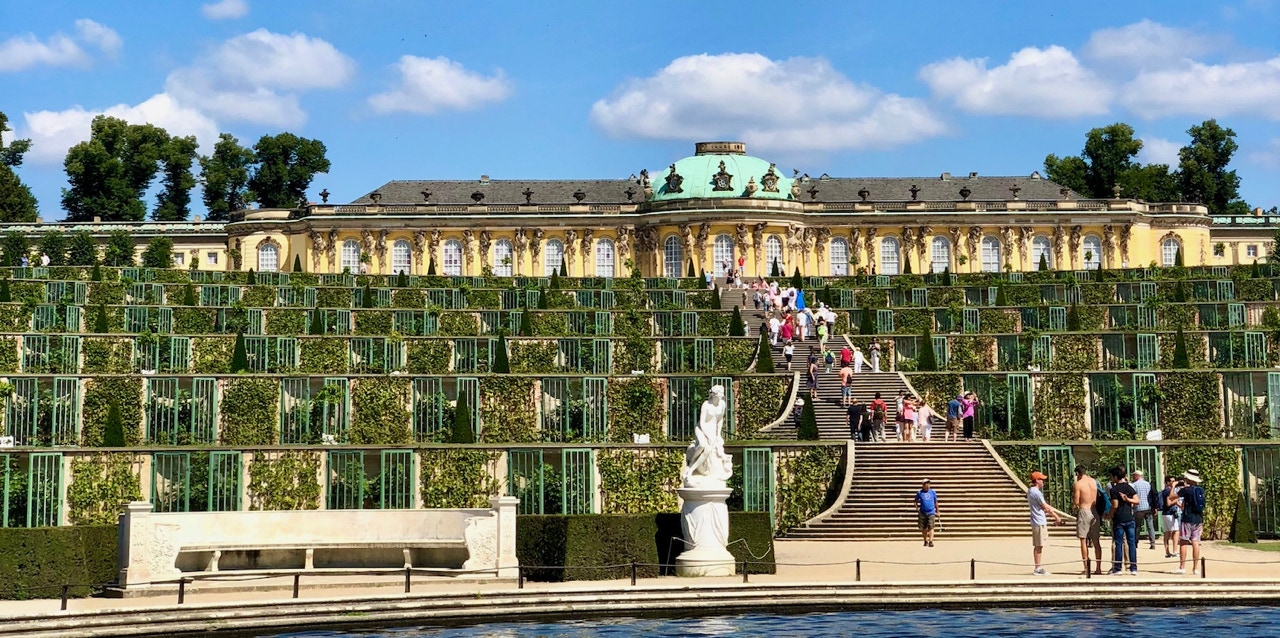 Palace Sanssouci in Potsdam